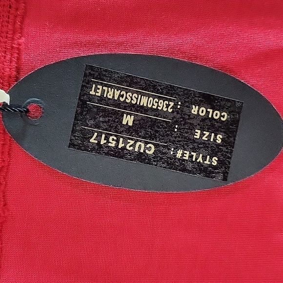 Cupid Red Dress Sz M NWT - Picture 4 of 9